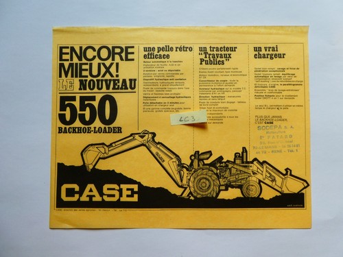 Lc3 prospectus case backhoe - case,