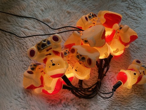 Ancienne guirlande lumineuse - guirlande,