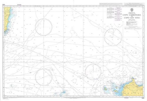 Carte marine amiral la - marine, de