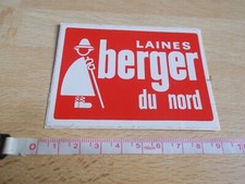 Autocollant LAINES BERGER DU NORD
