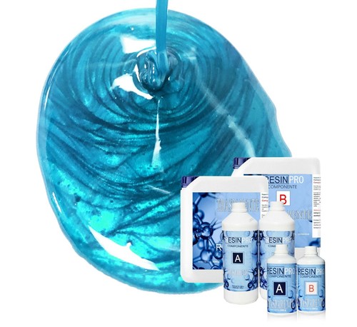 Kit resine epoxy pigment - epoxy+, un