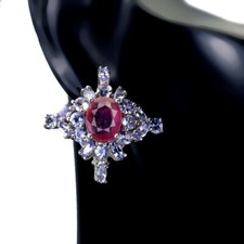 925 Argent Sterling Boucles