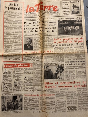 Journal terre 14 juin - la,