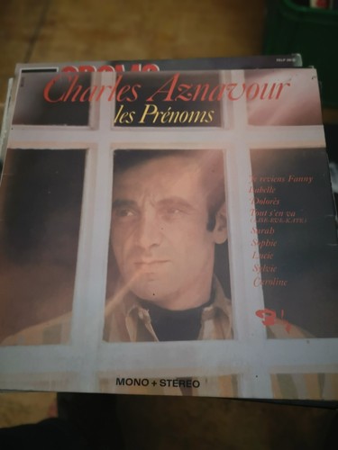 Disque vinyle tours charles - tours,