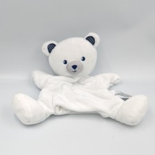 Doudou plat marionnette ours