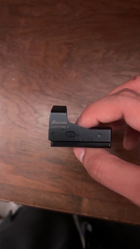 Burris fastfire3 red dot sight - red,