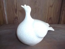 French ceramics Oiseau Ceramique Craquele Art Deco 1930 RAKU