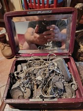 LOT D ANCIENS BIJOUX ARGENT/ MONNAIES/MEDAILLES 1900grammes