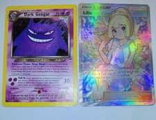 carte pokemon gengar et lilie