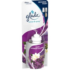 LOT DE 2 GLADE  lavende jasmin - Recharge diffuseur sense & spray