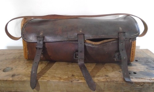 Ancienne sacoche plombier cuir - ancienne,