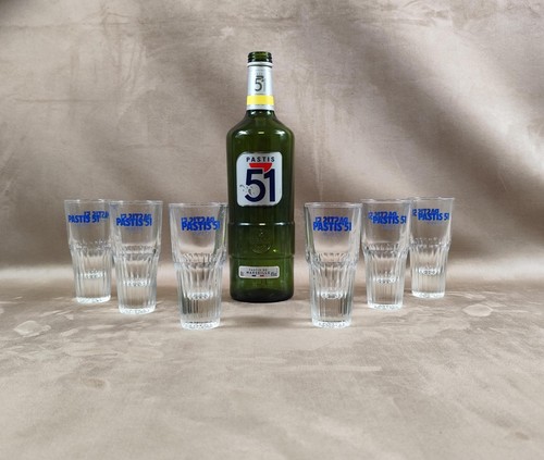 Lot verres pastis 51 - verres,
