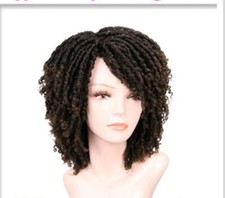 Shylohair Perruque dreadlocks afro femme et homme tresse africaine afro bouclé