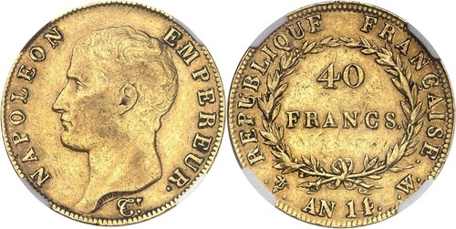 Napoléon ier 40 - ier, (1804-1814)