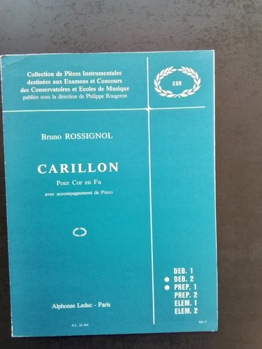 Partition bruno rossignol - -,
