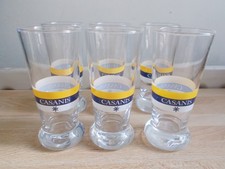 6 verres à pastis CASANIS
