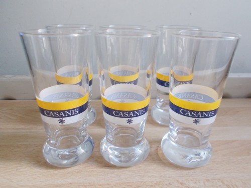 Verres pastis casanis - 6, à