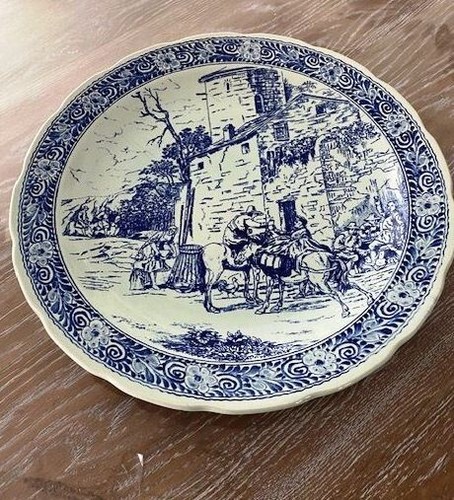 Plat delfts boch cm - boch,