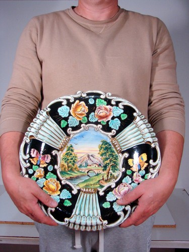 Plat faience monaco - plat,