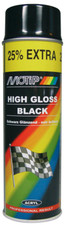 Peinture auto universelle noir brillant, 500ml - Motip