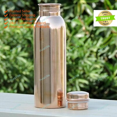 Bouteille eau cuivre - d'eau, en