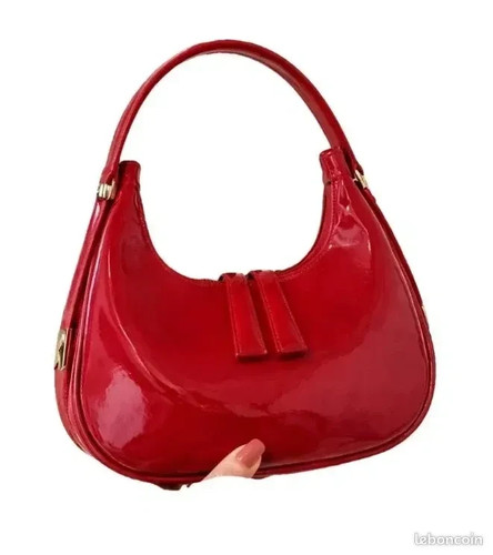 Sac main femme - sac, rouge