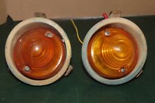 Ancien feu Axo SAE A 305 Orange Gauche et Droit  (Avec enjoliveur et griffe)