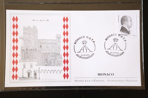 Enveloppe premier jour monaco - enveloppe,