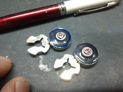 Couvre boutons millefleurs - couvre,