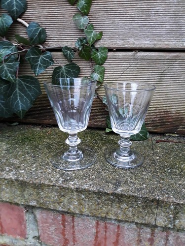 Lot verres pied - verres, vin