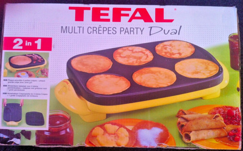 Tefal multi crêpes party dual - multi,