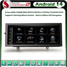 12.3" Android 14 128GO 8-Core GPS Autoradio pour Audi A4/A5/B8/S4/S5 DAB+BT WiFi