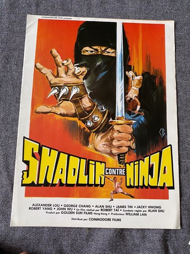 Shaolin contre ninja dossier - contre,