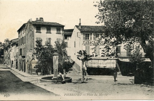 Carte postale bar tabac - carte,