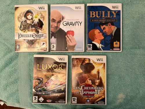 Lot jeux wii puzzle - de, 5