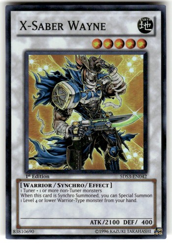 Saber wayne 5ds3 en042 super - x-saber,