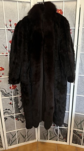 Manteau vison véritable - de,