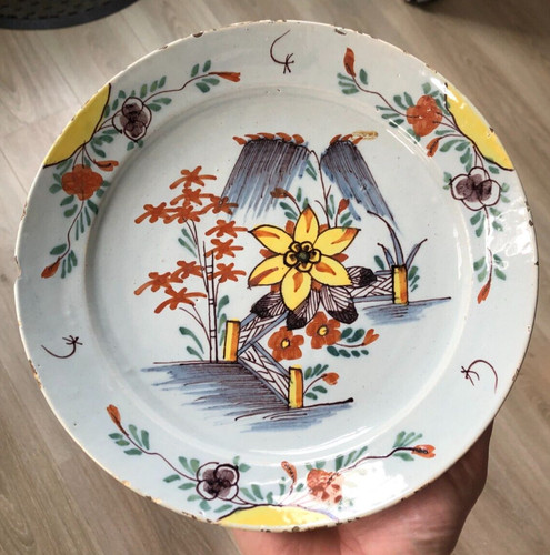 Belle assiette faïence - assiette,