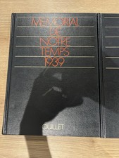 Livre Mémorial De Notre Temps