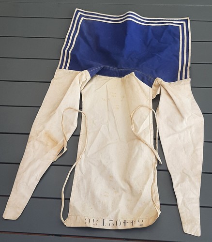 Col bleu marine - col,