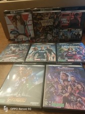 LOT DE 8 BLU RAY 4K AVENGERS... CAPTAIN AMERICA.. STEELBOOK SOUS BLISTER...