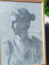 Superbe DESSIN  ORIGINAL 65 x