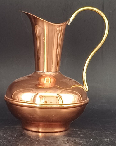 Ancien vase pichet cuivre - ancien,