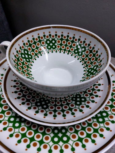 Ancienne assiette dessert - assiette, à