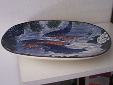 Asian Dish . plat asiatique Carpe KOI