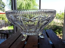 Coupe à  fruits ancienne cristal de baviere