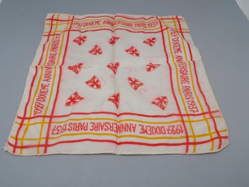 Rare mouchoir ancien - rare,