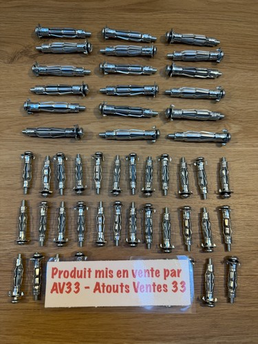 Lot chevilles molly m5 - chevilles,