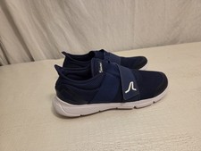 Newfeel Basket Sneakers Chaussure Homme Bleu Scratch Sans Lacet 46