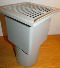 GRILLE AERATION hotte MURAL 510855 CUISINE VENTILATION tube TUYAU prise carrée